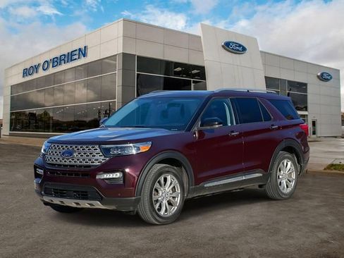 Certified 2022 Ford Explorer Limited w/ Equipment Group 301A image 1