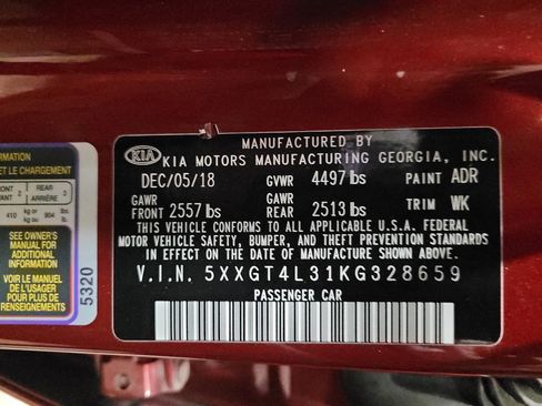 Used 2019 Kia Optima S FWD image 33