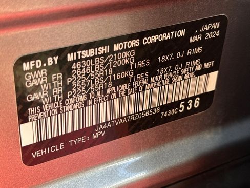 Used 2024 Mitsubishi Eclipse Cross AWD image 27