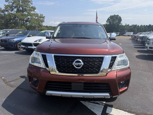 Used 2018 Nissan Armada Platinum w/ Captain Seat Package RWD image 2