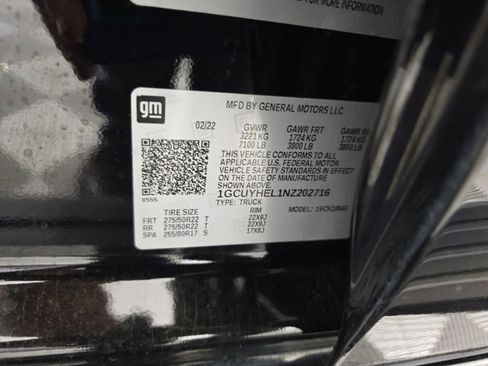 Used 2022 Chevrolet Silverado 1500 High Country image 11