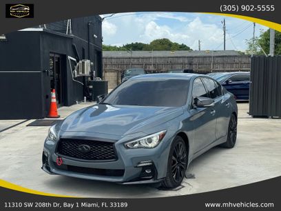 Used 2022 INFINITI Q50 Red Sport 400