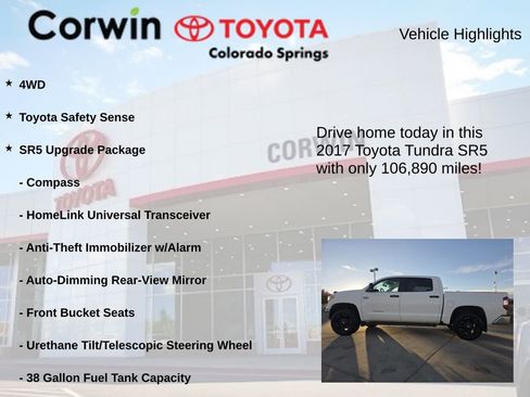 Used 2017 Toyota Tundra SR5 image 6