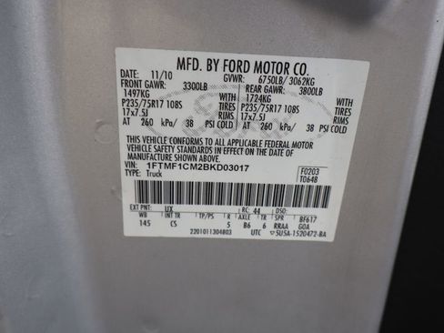 Used 2011 Ford F150 XL w/ PWR Equipment Group image 40