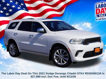 Used 2021 Dodge Durango Citadel w/ Trailer Tow Group IV