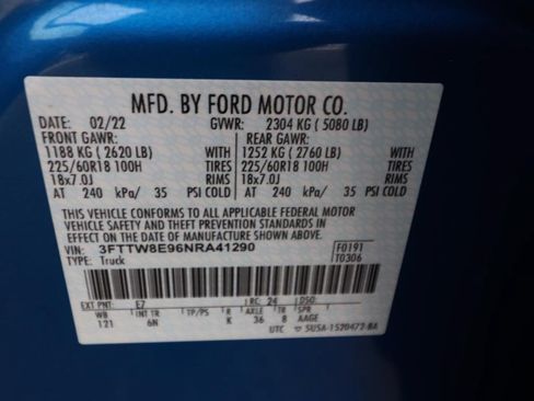 Used 2022 Ford Maverick Lariat FWD image 24