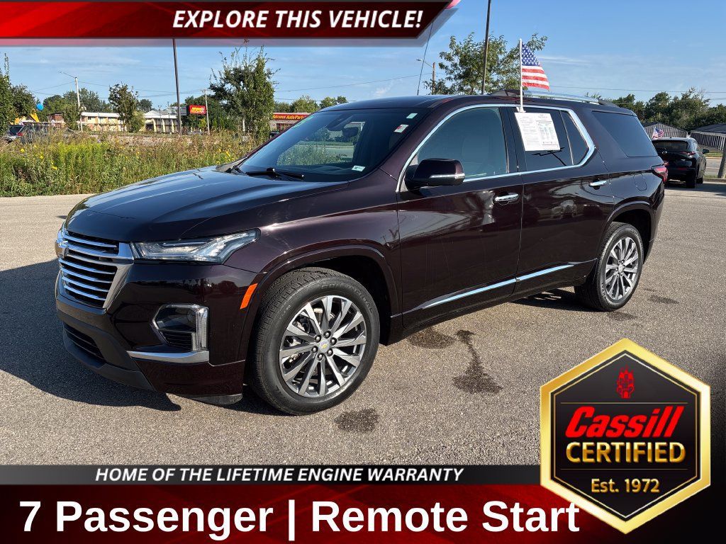 Used 2023 Chevrolet Traverse Premier w/ LPO, Floor Liner Package FWD 360° Tour