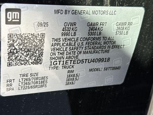 New 2026 GMC Sierra EV Elevation w/ Premium Package image 33