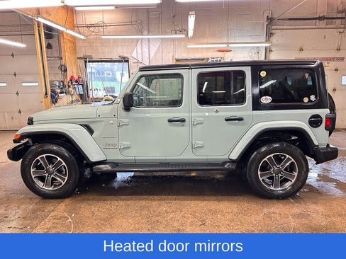 Used 2023 Jeep Wrangler Unlimited Sahara w/ Cold Weather Group AWD/4WD image 6
