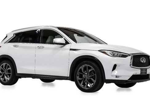 Used 2021 INFINITI QX50 Autograph w/ Premium White Leather Package FWD image 1