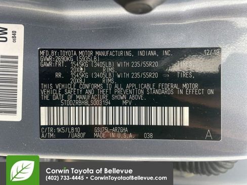 Used 2020 Toyota Highlander Limited image 24