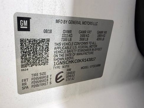 Used 2019 Chevrolet Suburban LT RWD image 18