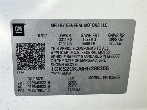 Used 2017 GMC Yukon Denali w/ Open Road Package image 39