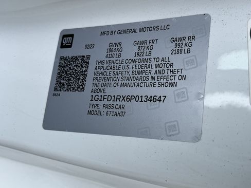 Used 2023 Chevrolet Camaro LT RWD image 20