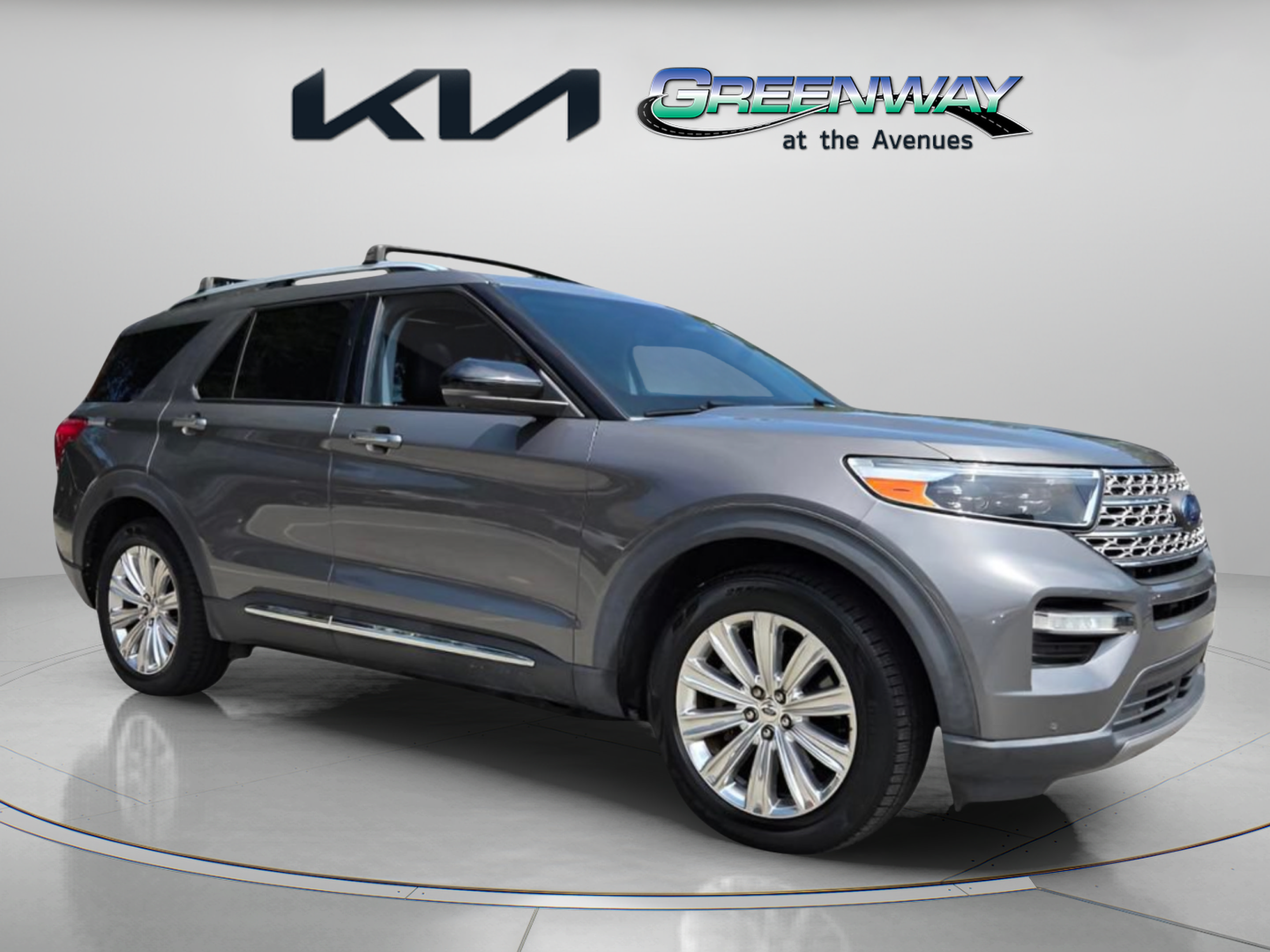 Used 2021 Ford Explorer Limited w/ Hybrid Equipment Group 310A RWD image 1