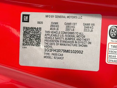 Used 2021 Chevrolet Camaro SS RWD image 25