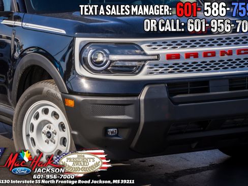Certified 2025 Ford Bronco Sport Heritage w/ Convenience Package AWD/4WD image 2