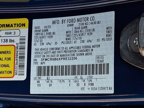 Certified 2023 Ford Bronco Sport Big Bend AWD/4WD image 27