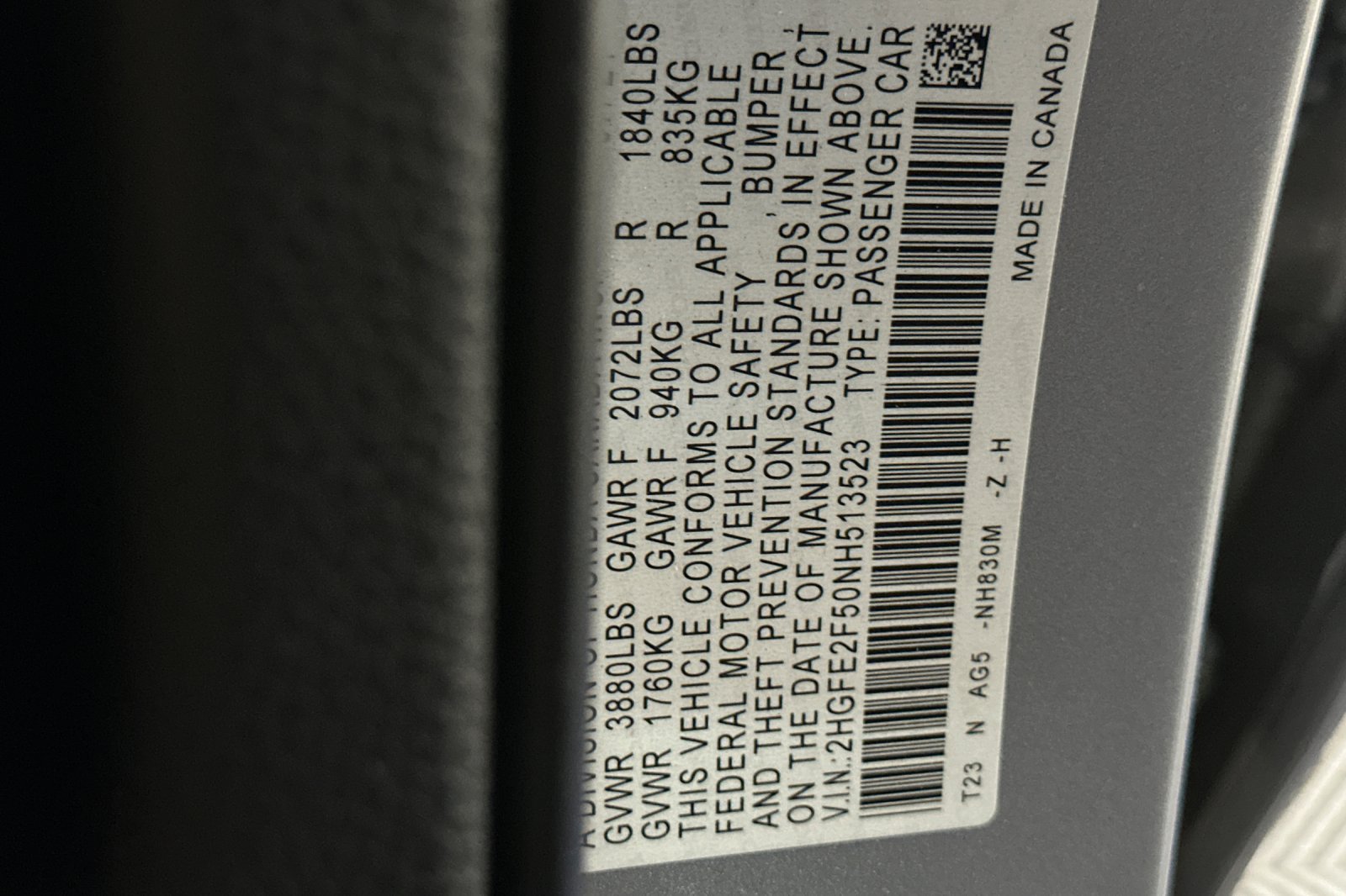 Used 2022 Honda Civic Sport image 48
