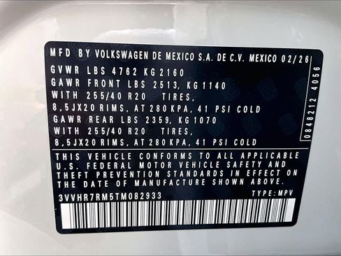 New 2026 Volkswagen Tiguan SE R-Line image 19