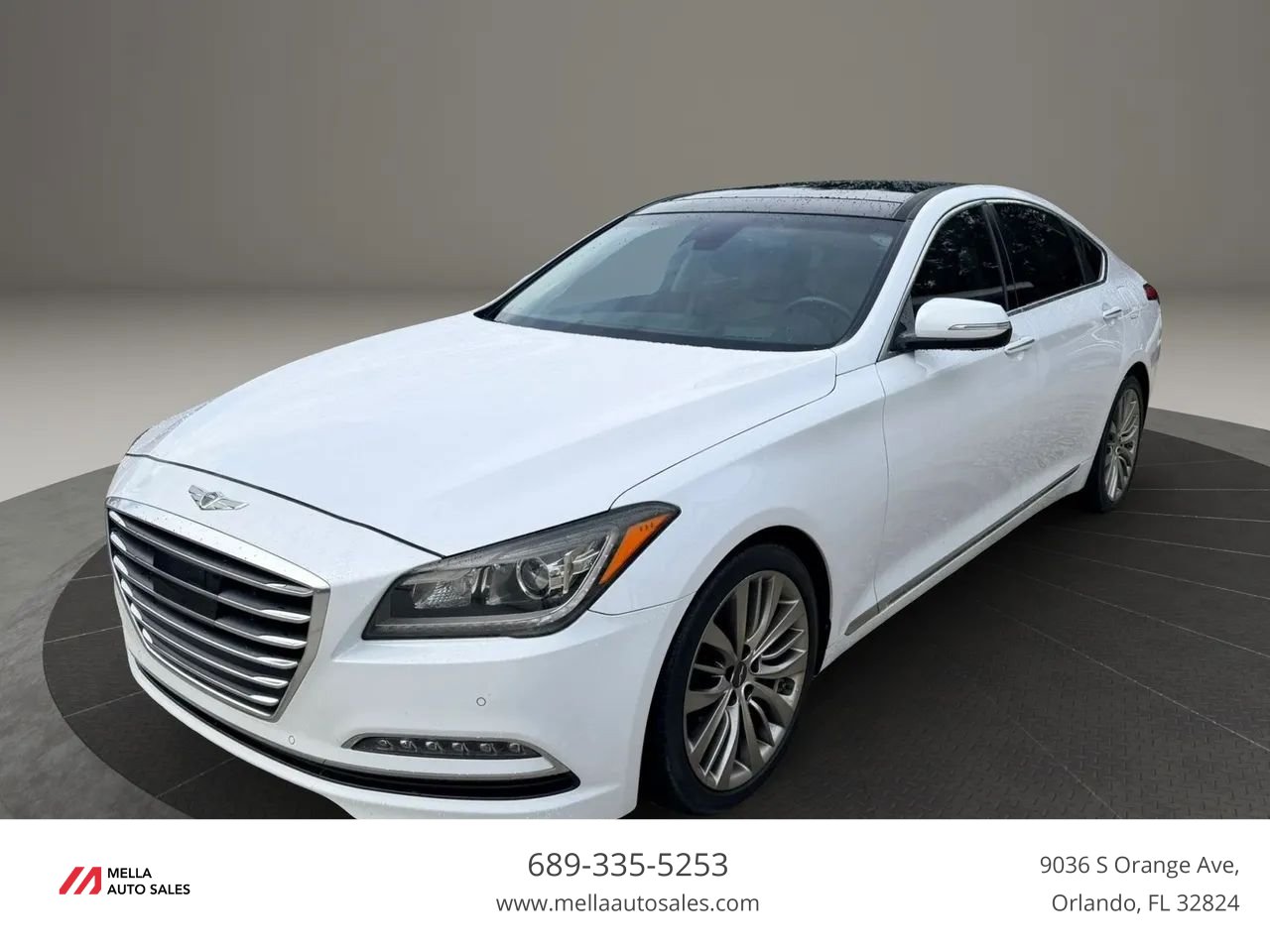 Used 2017 Genesis G80 5.0 Ultimate RWD image 1