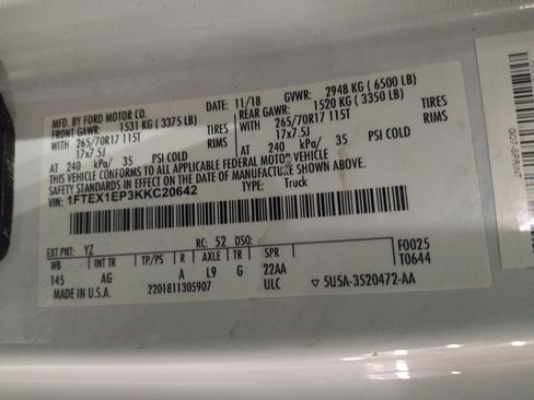 Used 2019 Ford F150 XL w/ Equipment Group 101A Mid AWD/4WD image 33