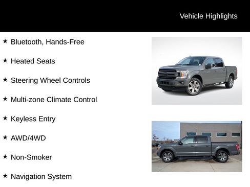 Used 2018 Ford F150 XLT w/ Equipment Group 302A Luxury image 26