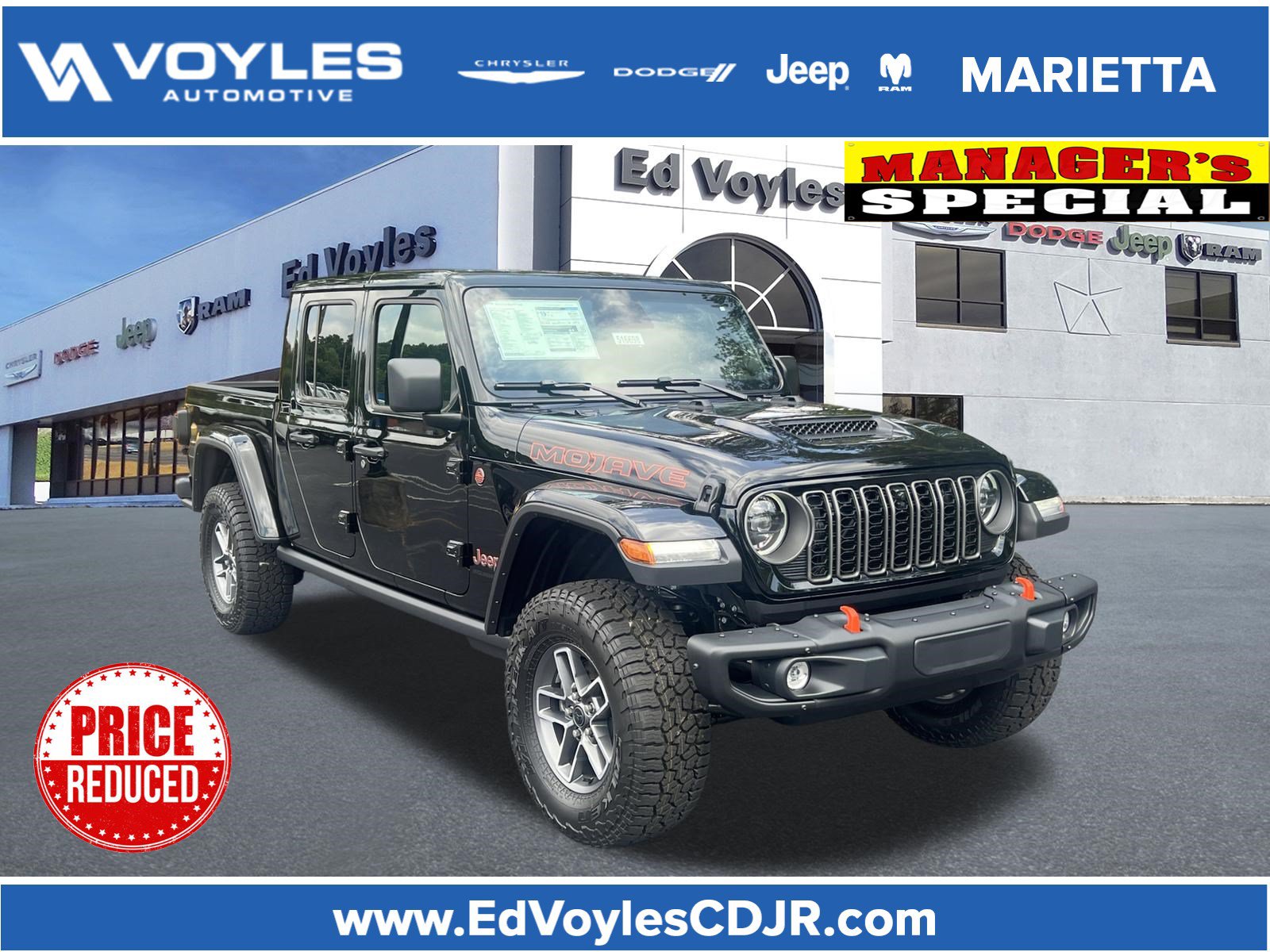 New 2026 Jeep Gladiator Mojave AWD/4WD image 1