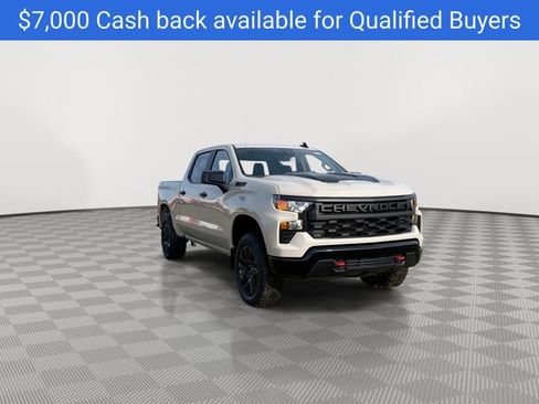 New 2026 Chevrolet Silverado 1500 Custom Trail Boss w/ LPO, Dark Essentials Package AWD/4WD image 2