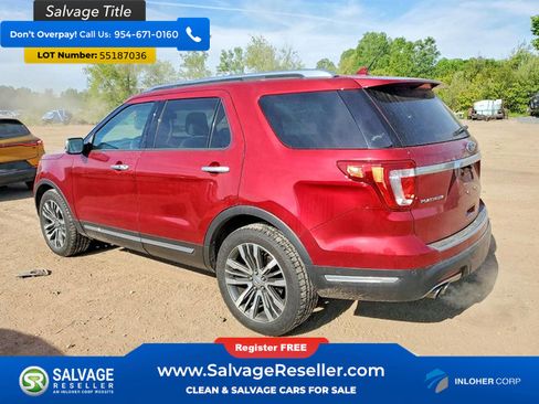 Used 2018 Ford Explorer Platinum AWD/4WD image 3