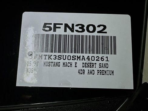 New 2025 Ford Mustang Mach-E Premium w/ Sport Appearance Package image 27