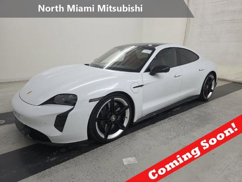 Used 2020 Porsche Taycan Turbo AWD/4WD image 1