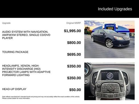 Used 2010 Buick LaCrosse CXS w/ Touring Package image 7