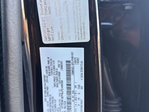 Certified 2020 Ford F150 XLT w/ Equipment Group 302A Luxury image 60