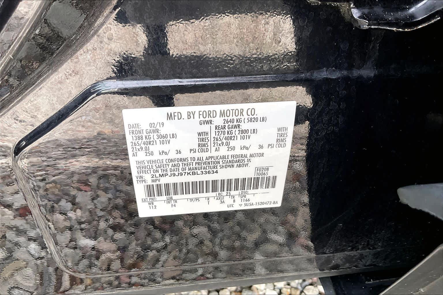 Used 2019 Lincoln Nautilus Black Label AWD/4WD image 30