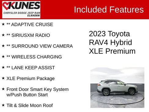 Used 2023 Toyota RAV4 XLE Premium image 4