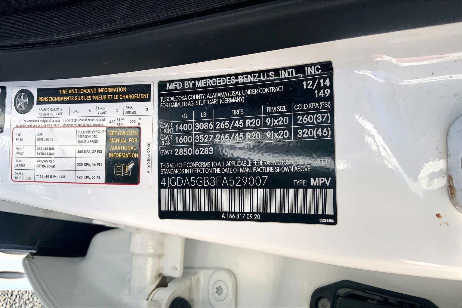 Used 2015 Mercedes-Benz ML 400 4MATIC image 37