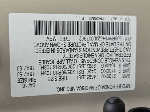 Certified 2018 Honda CR-V EX image 32