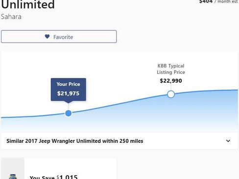 Used 2017 Jeep Wrangler Unlimited Sahara w/ Dual Top Group AWD/4WD image 3