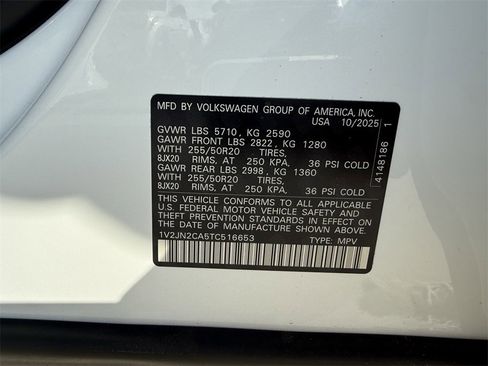 New 2026 Volkswagen Atlas SE image 29