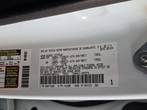 Certified 2024 Toyota Tacoma SR RWD image 23
