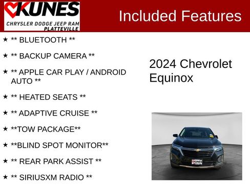 Used 2024 Chevrolet Equinox LT AWD/4WD image 2