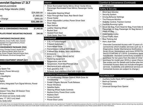 Used 2018 Chevrolet Equinox LT image 26