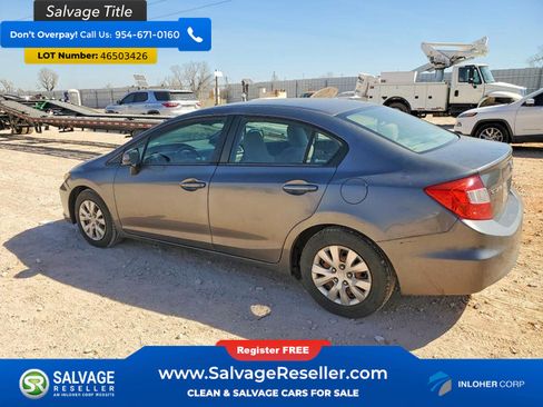 Used 2012 Honda Civic LX image 3