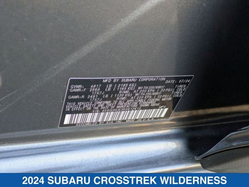 Certified 2024 Subaru Crosstrek 2.5i Wilderness w/ Crosstrek Mirror Package image 38