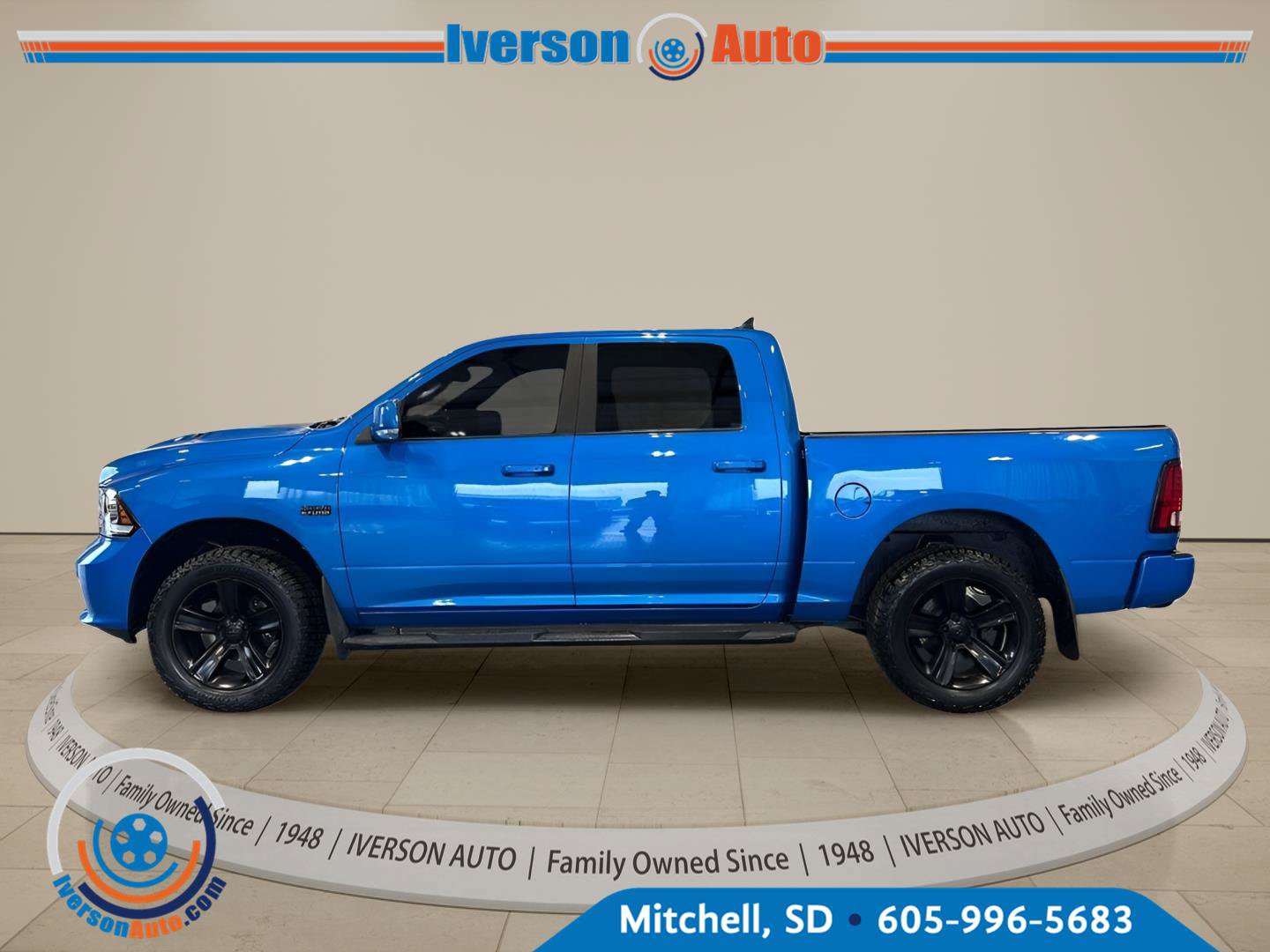 Used 2018 RAM 1500 Sport w/ Hydro Blue Sport Package AWD/4WD image 6