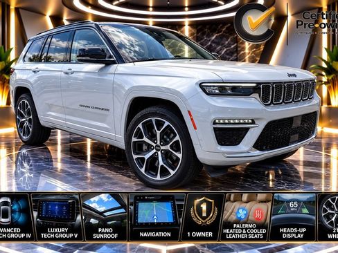 Certified 2023 Jeep Grand Cherokee Summit AWD/4WD image 1