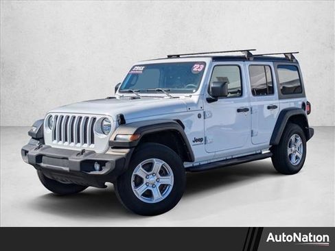 Used 2023 Jeep Wrangler Sport S image 1