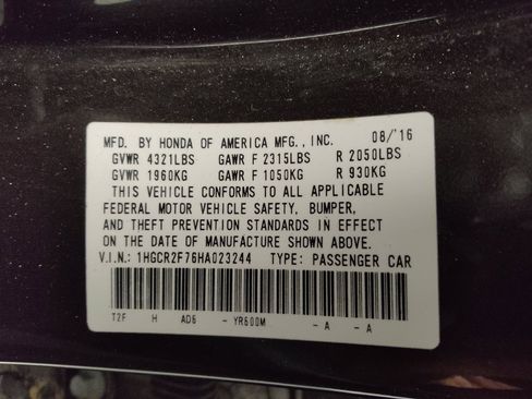 Used 2017 Honda Accord EX image 33