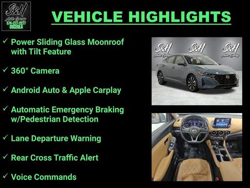 Used 2025 Nissan Sentra SV w/ SV Premium Package FWD image 3
